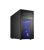 Lian_Li PC-V600F Mini-Tower Case - NO PSU, Black2xUSB3.0, 1xeSATA, 1xHD Audio, 2x120mm LED Fan, 1x140mm Fan, Aluminum, mATX