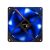 Antec TwoCool Fan - 140x140x25mm, Sleeve Bearings, 800-1200rpm, 0.2A-0.3A, 33.6-58.8CFM, 21.8-26dBA - Black Layer, Blue LED Fan