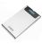 Zalman VE200 HDD Enclosure - Silver1x2.5
