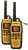 Uniden MHS050-2 VHF Marine Radio that Floats - 2.5WattsSubmersible, Waterproof to JIS8, Large Backlit Channel Display, 3 Level Digital Squelch, Table-Top-Drop-In-Charger, Twin Pack