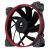 Corsair Air Series AF120 Performance Edition Series Fan - 120x25mm, Hydraulic Bearing, Swappable Coloured Rings, 1650rpm, 63.47CFM, 30dBA - Black Fan