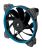 Corsair Air Series AF120 Quiet Edition Series Fan - 120x25mm, Hydraulic Bearing, Swappable Coloured Rings, 1100rpm, 39.88CFM, 21dBA - Black Fan