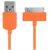 Amaze 30-Pin Apple Connector To USB Cable - Orange