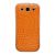 z_Anymode Fashion Cover - To Suit Samsung Galaxy S3 - White Panel - Orange