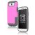 Incipio FAXION Semi-Rigid Soft Shell Case with Polycarbonate Frame - To Suit Samsung Galaxy S3 - Dark Grey/Pink