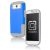 Incipio FAXION Semi-Rigid Soft Shell Case with Polycarbonate Frame - To Suit Samsung Galaxy S3 - Light Grey/Blue