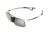 Sony TDG-BR750 3D Active Glasses - Easy On The Eyes, Lighter Design, Extended Comfort - Titanium