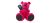Hi-Fun Hi-George Teddy Bear Speakers - Acid PinkHigh Quality, Universal 3.5mm Jack, Discharge Time Up to 10 Hours, Incorporated Speakers In Its Paws, Suitable For iPhone/iPod Family, Smartphones