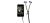 Hi-Fun Hi-Zip Earphones - Black/BlueSuperior Audio Quality, Bass Boost System, Earphone Completely Soundproof, Knots-Free, 3.5mm Jack, Suitable For iPhone/iPod Family, Smartphones