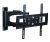 Atdec TH-2050-UFL Full Motion Wall Mount Telehook - To Suit LED/LCD/Plasma Mounts Supports Display with Mounting Patterns from 200x100mm Up to 400x400mm, supports upto 25kgs - Black
