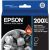 Epson C13T201192 #200XL DURABrite Ultra Ink Cartridge - High Capacity, BlackFor Epson Expression Home XP-100, XP-200, XP-300, XP-400. WorkForce WF-2510, WF2520, WF2530, WF2540 Printers