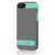 Incipio OVRMLD - To Suit iPhone 5 (The New iPhone) - Charcoal Gray / Navajo Turquoise