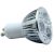 LEDware LED Spot Light GU10 Replacement Bulb - 240V, 6W (3x2W)m 330Lm - Warm White Non-Dimmable SAA