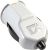 Extreme Roadster 1.0 STD USB Vehicle Charger - Car Auxiliary Power Socket - White
