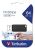 Verbatim 64GB Store `n` Go Pinstripe Flash Drive - USB2.0 - Black