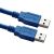 Astrotek USB 3.0 AM-AM Cable - 28AWG - Blue - 1M