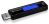 Transcend 64GB JetFlash 760 Drive - Capless Design with Sliding USB Connector, USB3.0 - Black/Blue
