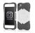Incipio HIVE Response Hard Shell Case with Silicone Core - To Suit iPod Touch 5G - Optical White/Charcoal Grey