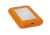 LaCie 256GB Mobile Portable SSD - Orange/Silver - 2.5