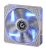 BitFenix Spectre Pro LED - 120x120x25mm Blue LED Fan, 1200rpm, 56.22CFM, 18.9dBA - White with Blue LED