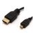 Wicked_Wired Micro HDMI To HDMI & Ethernet Audio Visual Cable - 1.8M