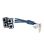 HP X260 Mini D-28 To 4-RJ45 Router Cable - 0.3M