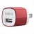 Belkin 1x1A Micro Wall Charger - Red
