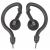 Generic AA2023 Secure Clip On Earphones - BlackHi-Fi Performance From The Neodymium Speakers, 96dB Sensitivity, 3.5mm Stereo Plug, Comfortable Wearing