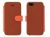 Anymode Diary Case Denim Pattern - To Suit iPhone 5 (The New iPhone) - Brown/Orange