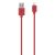 Belkin MIXIT Lightning to USB Charge/Sync Cable - Lightning to USB Type-A - 1.2M, Red