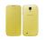 Samsung Flip Cover Case - To Suit Samsung Galaxy S4 - Yellow 3004