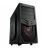 CoolerMaster K281 Midi-Tower Case - NO PSU, Full Midnight Black2xUSB3.0, 1xHD-Audio, 2x120mm Fan, SGCC (0.5T), HIPS Plastic, Mesh Front Bezel, ATX