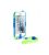 Griffin Survivor Catalyst Waterproof Case - To Suit iPhone 5 (The New iPhone) - Blue/Citron Green/Clear