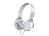 Sony MDRXB400W Extra Bass Headphones - WhiteHigh Quality Sound, Powerful Drivers Deliver Deep & Powerful Bass, 30mm Driver Units, Direct-Vibe Structure, Slim, Swivel Style, Comfort Wearing