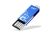PQI 32GB i812 Flash Drive - 360 Degree Swivel Guard Lid, Water, Dust And Shock Proof, USB2.0 - Deep Blue
