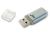 PQI 8GB U273 Flash Drive - High Quality Metallic Casing, Portable Document Management Tool, USB2.0 - Light Blue