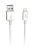 PQI i-Cable Lightning - To Suit iPhone 5, iPod Touch 5G, iPod Nano 7th, iPad Mini - White