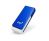 PQI 4GB U262 Flash Drive - Rotatable Design, Metallic Look And Hairline Finish Design, USB2.0 - Deep Blue