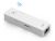 PQI Wi-Fi Portable Storage Drive - Supports Micro SD/SDHC Card, Up to 32GB - White