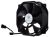 SilverStone FHP141 Cooling Fan - 140x140x38mm Fan, Dual Ball Bearing, 500~1200rpm, 500~2000rpm, 42.8~171CFM, 13.4~43.5dBA - Black
