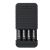 Powertraveller Powerchimp 4A Battery Charger - 4x AA, AAA Batteries - Black