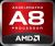 AMD A8-6600K Quad Core CPU (4.30GHz, Radeon HD 8570D) - FM2, 4MB L2 Cache, 32nm, 100W - Boxed