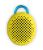 Divoom Bean Bluetooth Wireless Speaker - Yellow/BlueCrystal Clear And Loud Sounds For Outdoor Use, Built-In Microphone For Speakerphone, Up to 6 Hours Of Playing Time, Metal Carabiner Design