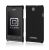 Incipio Feather Ultra-Thin Snap-On Case - To Suit Sony Xperia E - Black
