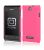 Incipio Feather Ultra-Thin Snap-On Case - To Suit Sony Xperia E - Neon Pink