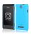 Incipio Feather Ultra-Thin Snap-On Case - To Suit Sony Xperia E - Neon Blue