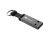 Corsair 64GB Voyager Mini Flash Drive - Brushed Metal Housing, Rubber Strap And Metal Loop For Attaching To Your Key Ring, USB3.0 - Iron Grey
