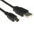 Microtech USB2CABM-1 USB2.0 Series A To B Mini Cable - 1M black