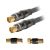 Crest PPC175 Platinum Quad Shield Coaxial Cable Male to Male - 1.5M