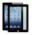 Gecko Bubble-Free Guard - To Suit iPad Air - Black